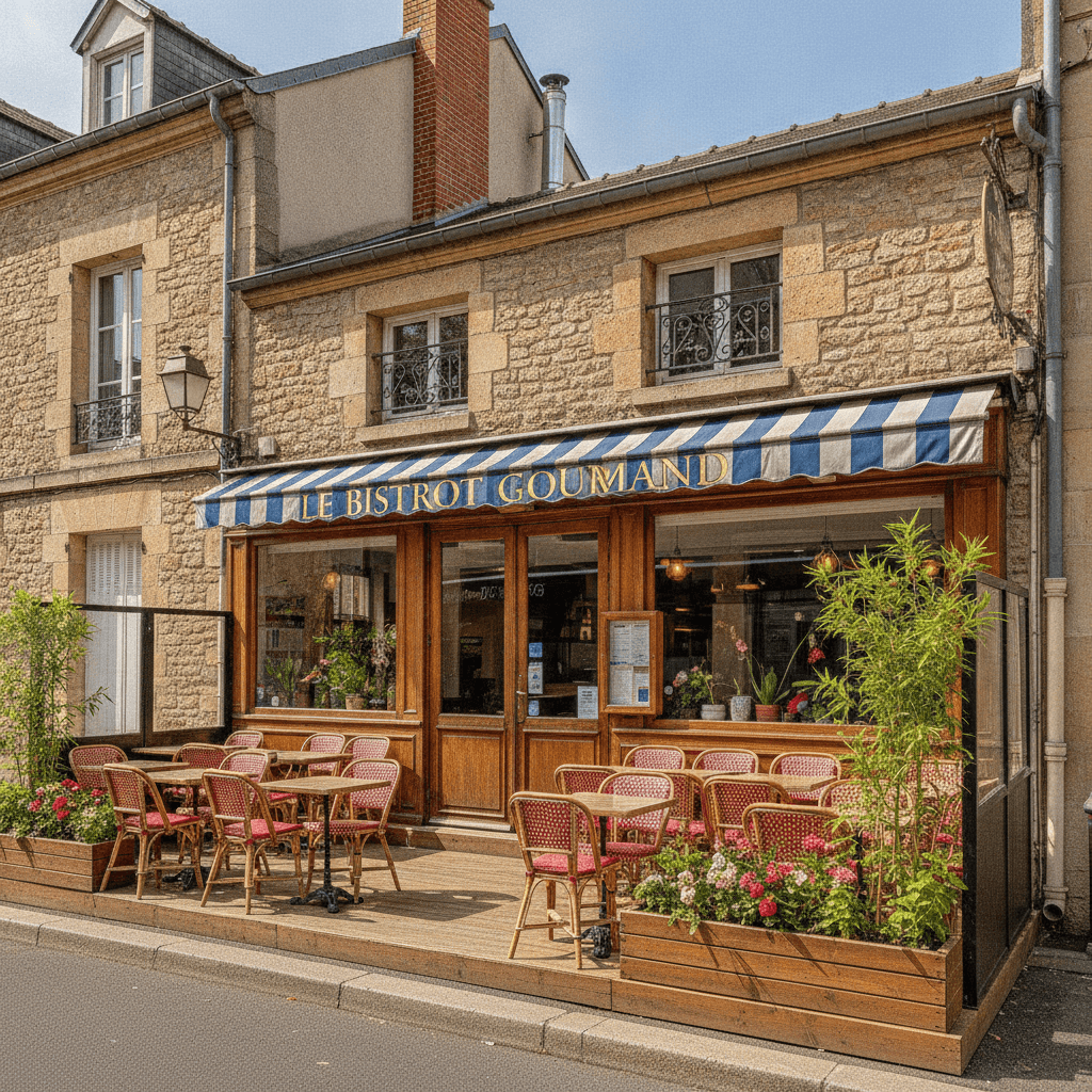 Restaurant 98 couverts à Argenteuil : terrasse - extraction - Image 1