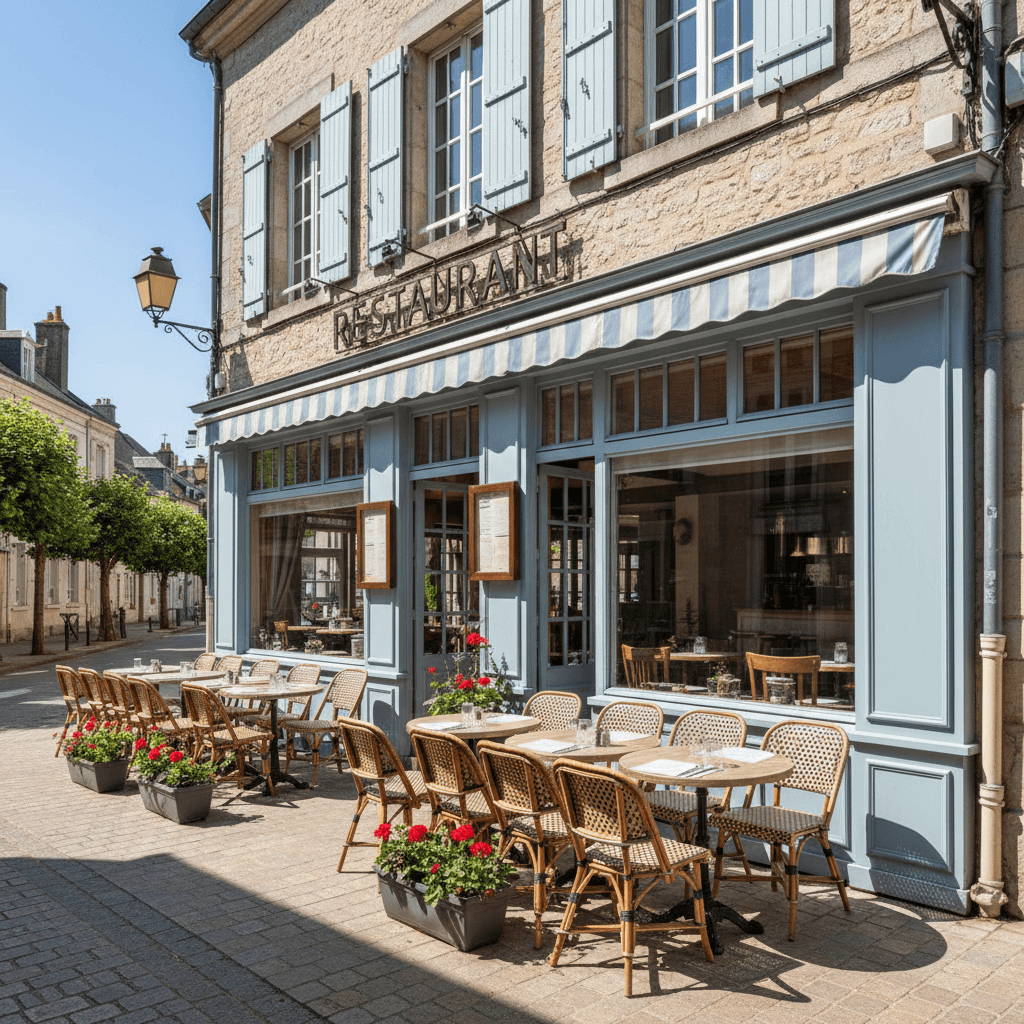 Restaurant 180m² à Crépy-En-Valois : terrasse - licence IV - Image 1