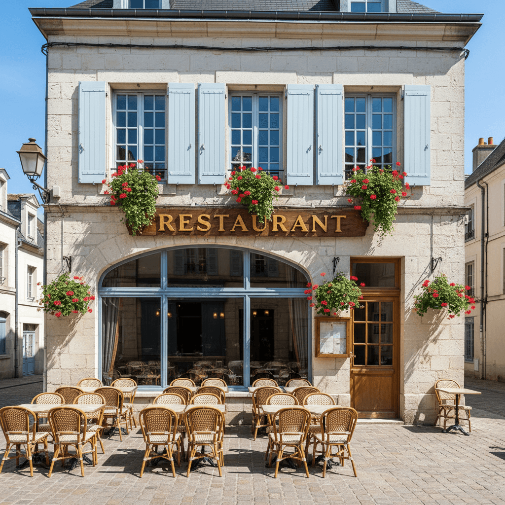 Restaurant à Tours : terrasse - licence IV - Image 1