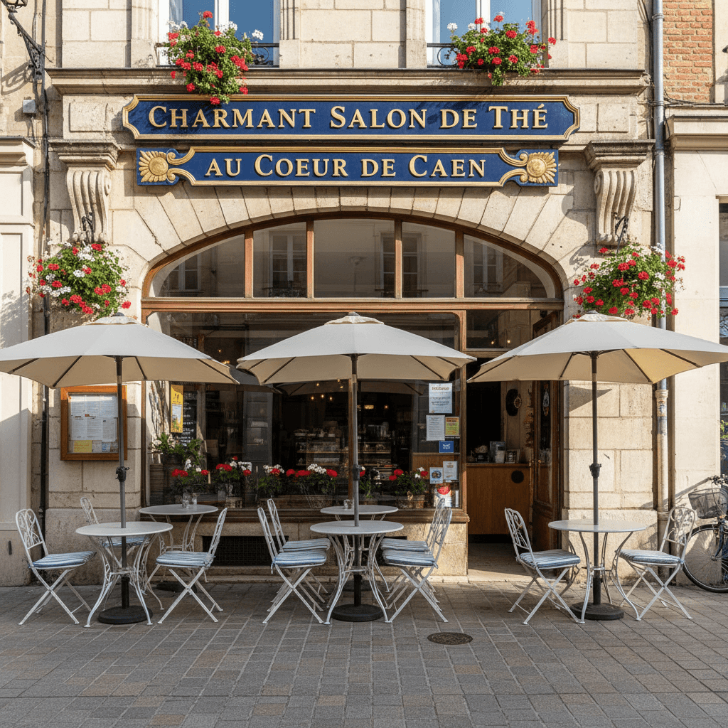 Snack à Caen : terrasse - cuisine équipée - Image 1