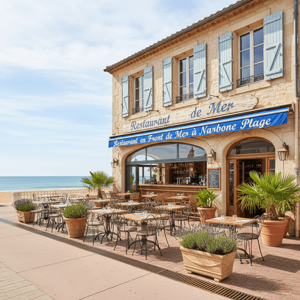 Restaurant 98m² à Narbonne : terrasse - licence IV - Image 1