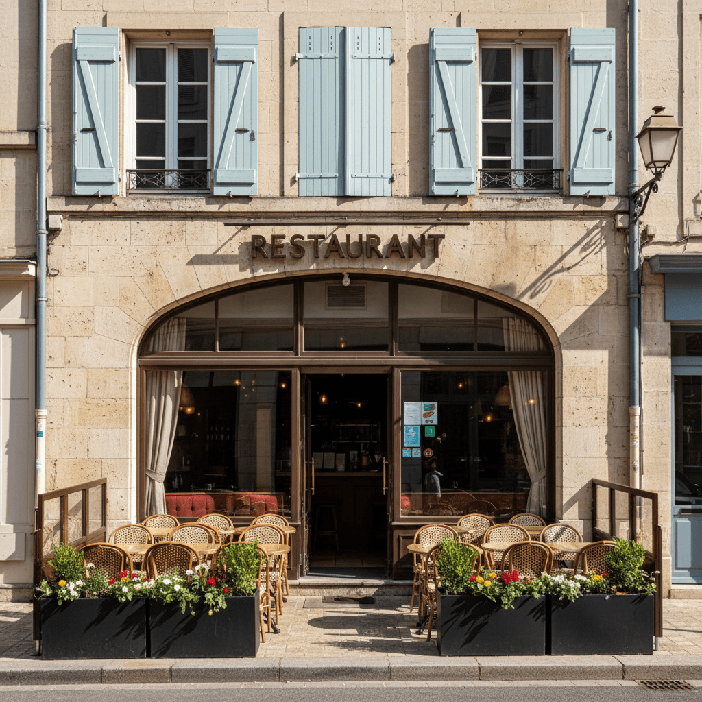 Restaurant 320m² à Tassin-La-Demi-Lune : terrasse - extraction - Image 1