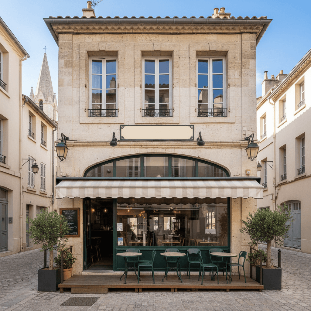 Restaurant 65m² à Marseille : terrasse - licence IV - Image 1