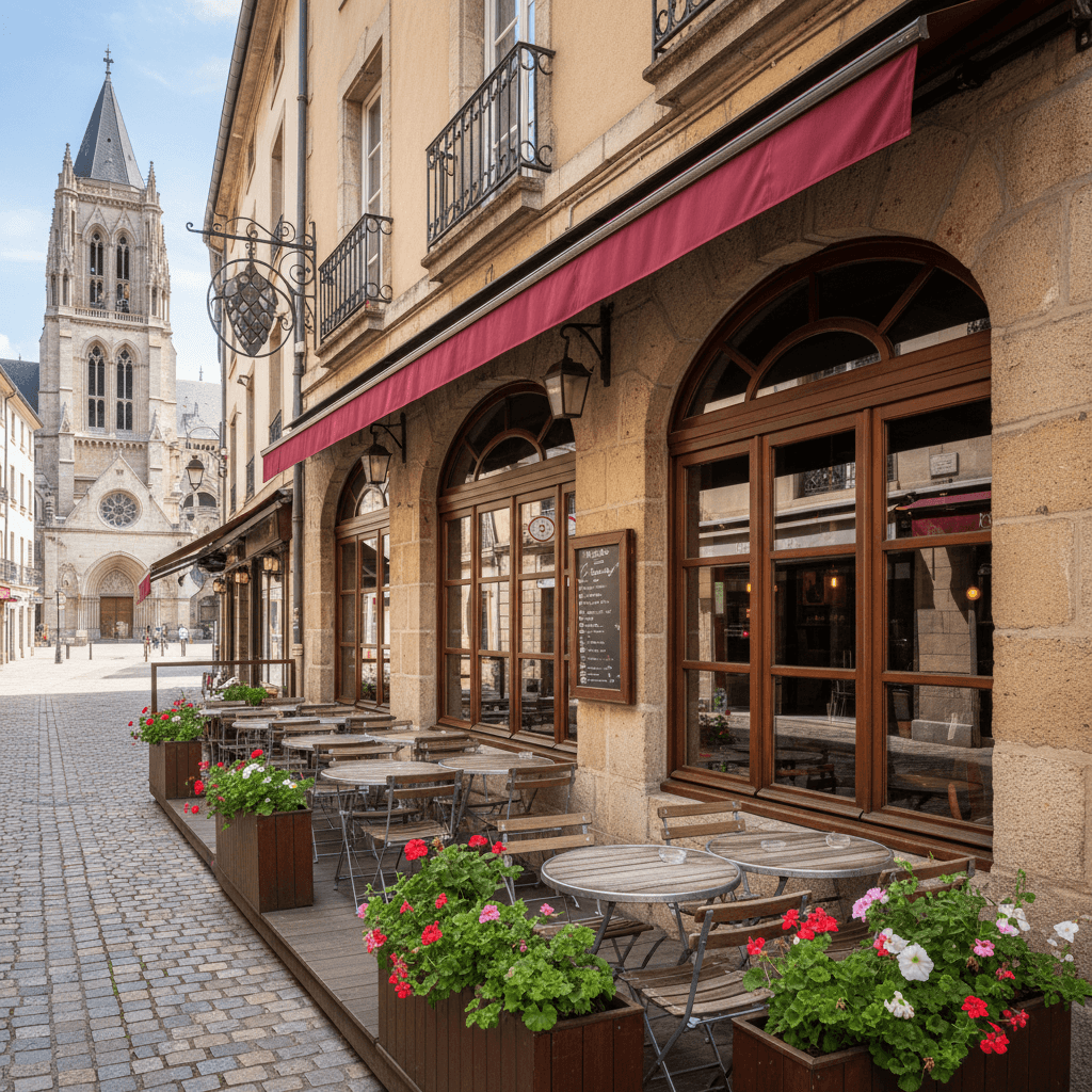 Bar-brasserie 55m² à Chambéry : terrasse - licence IV - Image 1