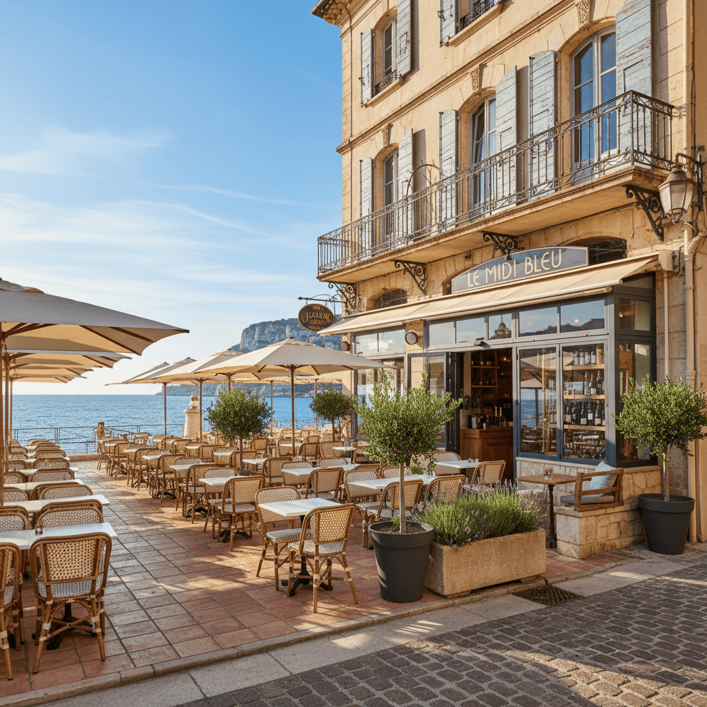 Restaurant en front de mer à La Ciotat - Image 1