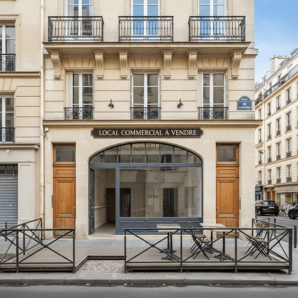 Local Commercial à Bastille - 45 m² à Vendre