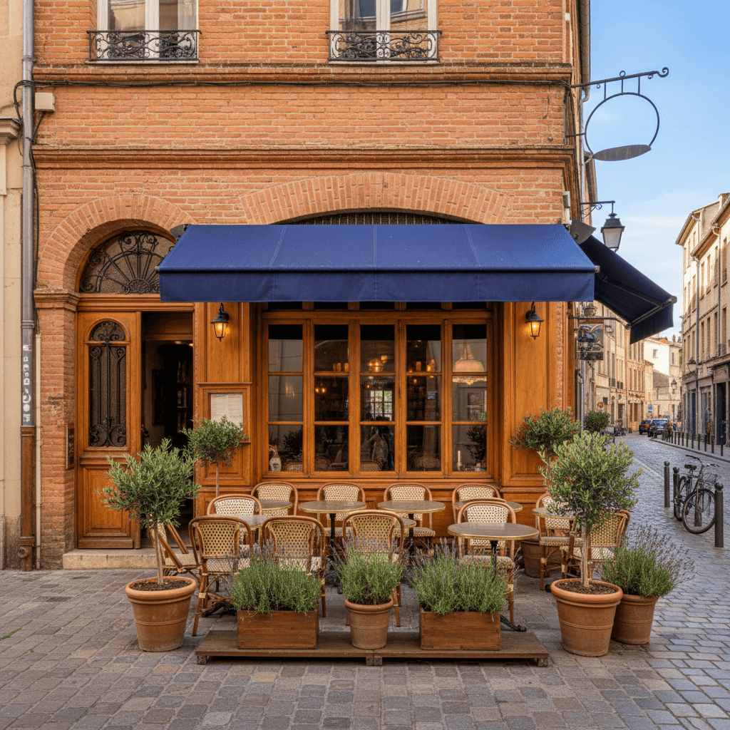 Restaurant à Toulouse : terrasse - licence IV - Image 1