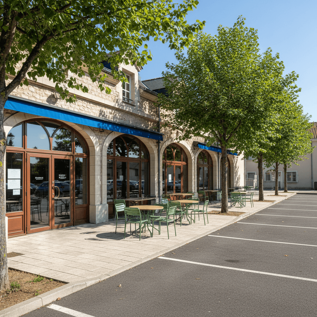 Restaurant 520m² à Corbas : terrasse - licence IV - Image 1