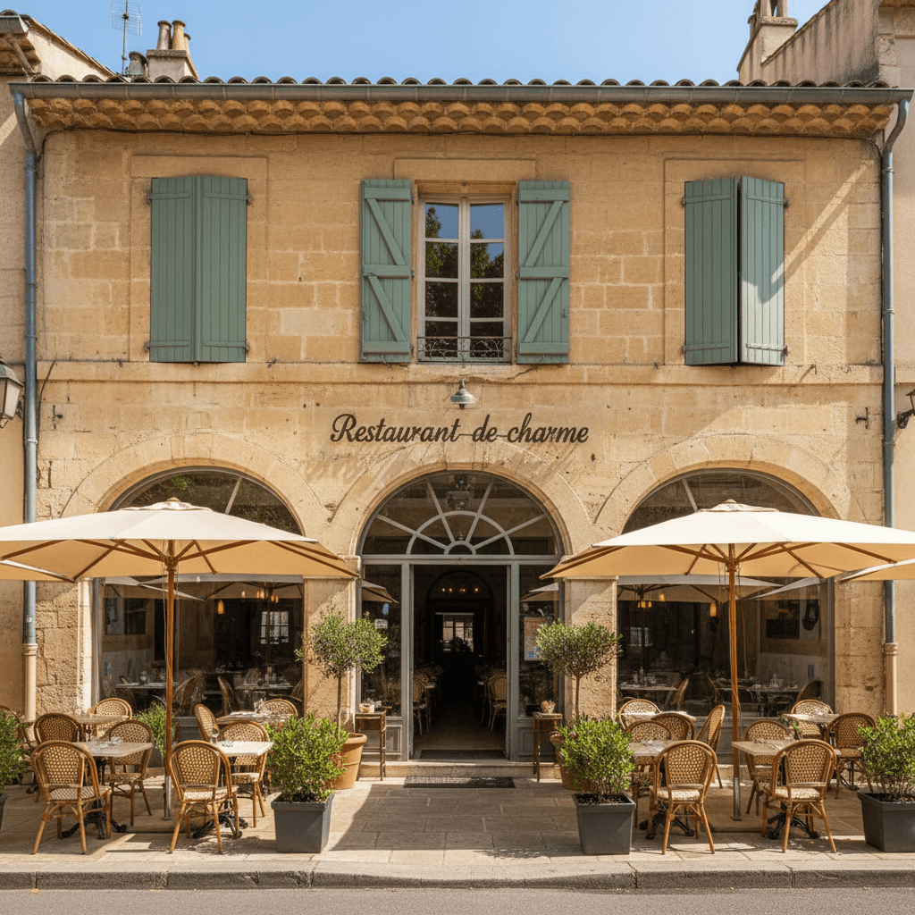 Restaurant 300m² à Avignon : terrasse - licence IV - Image 1