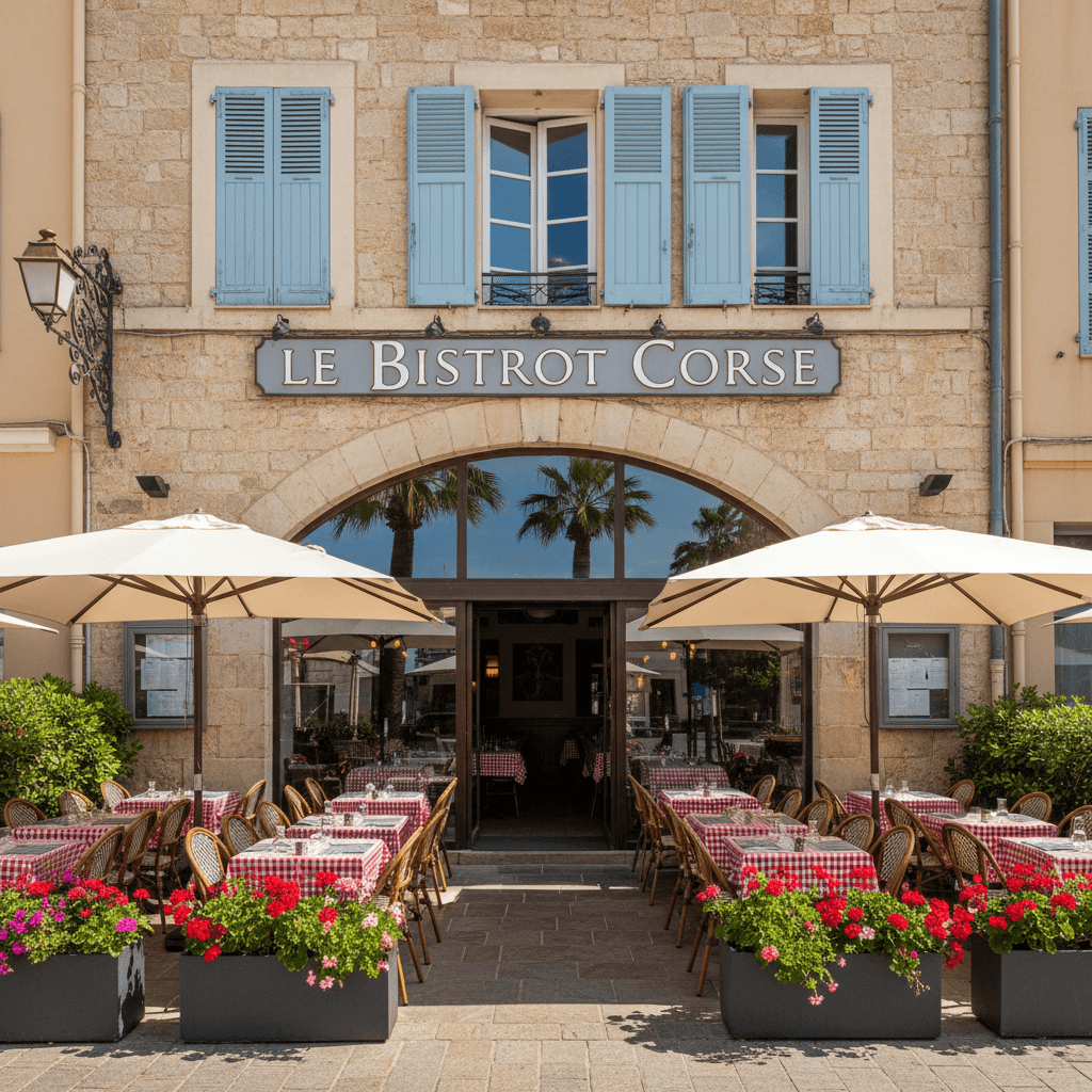 Restaurant 190m² à Bastia : terrasse - licence IV - Image 1
