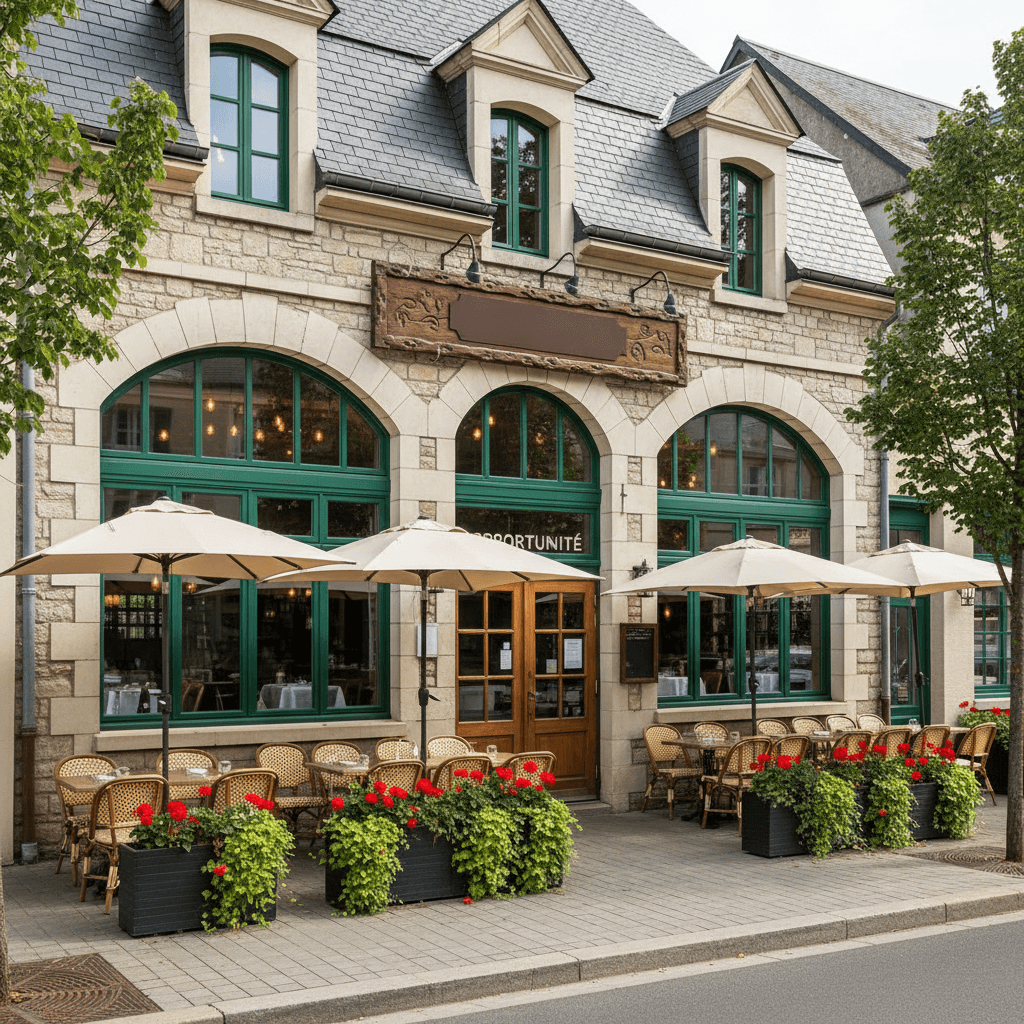 Restaurant à Laval : terrasse - licence IV - Image 1