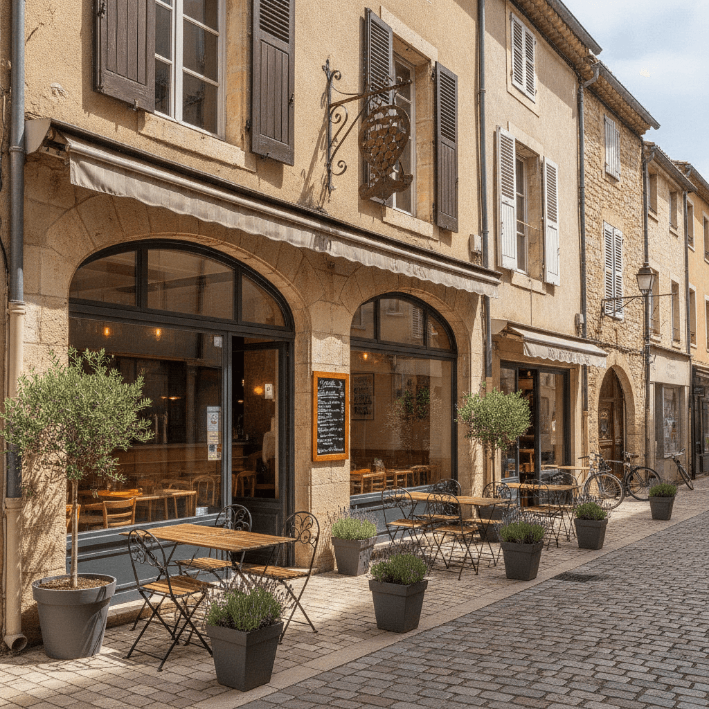 Bar-brasserie 50m² à Vaucluse : terrasse - licence IV - Image 1