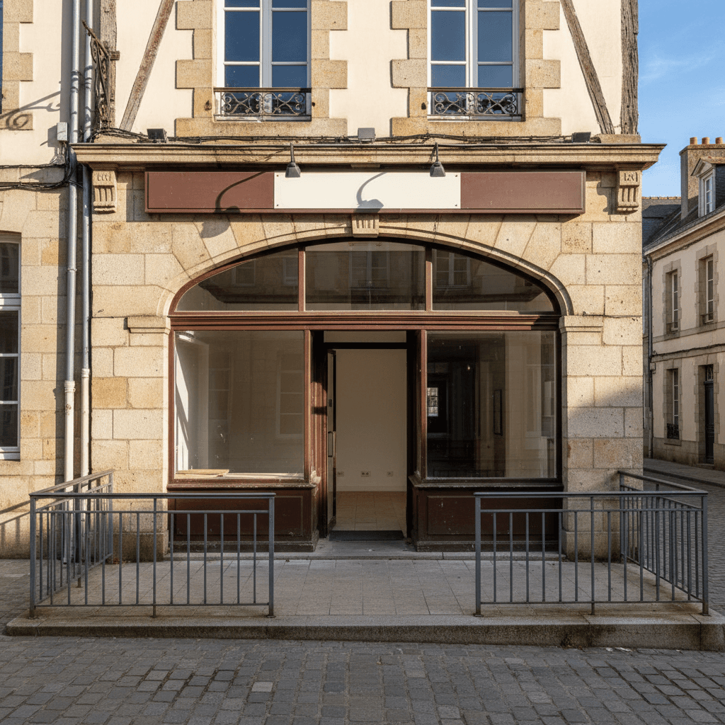 Local commercial idéal pour restauration à Lannion - Image 1