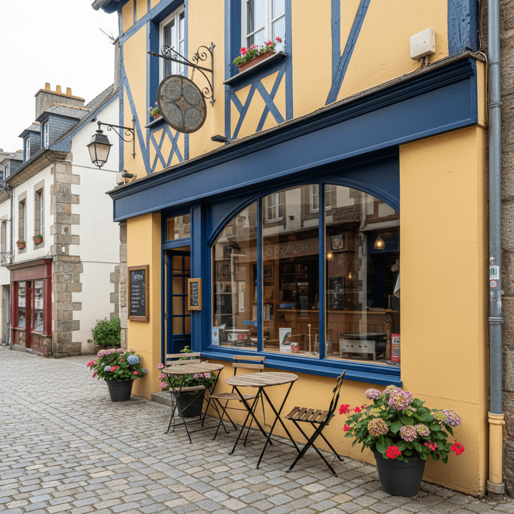 Restaurant 110m² à Quimper : terrasse - licence IV - Image 1