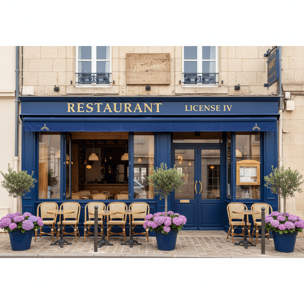 Restaurant à Les Sables-D'Olonne : terrasse - licence IV - Image 1