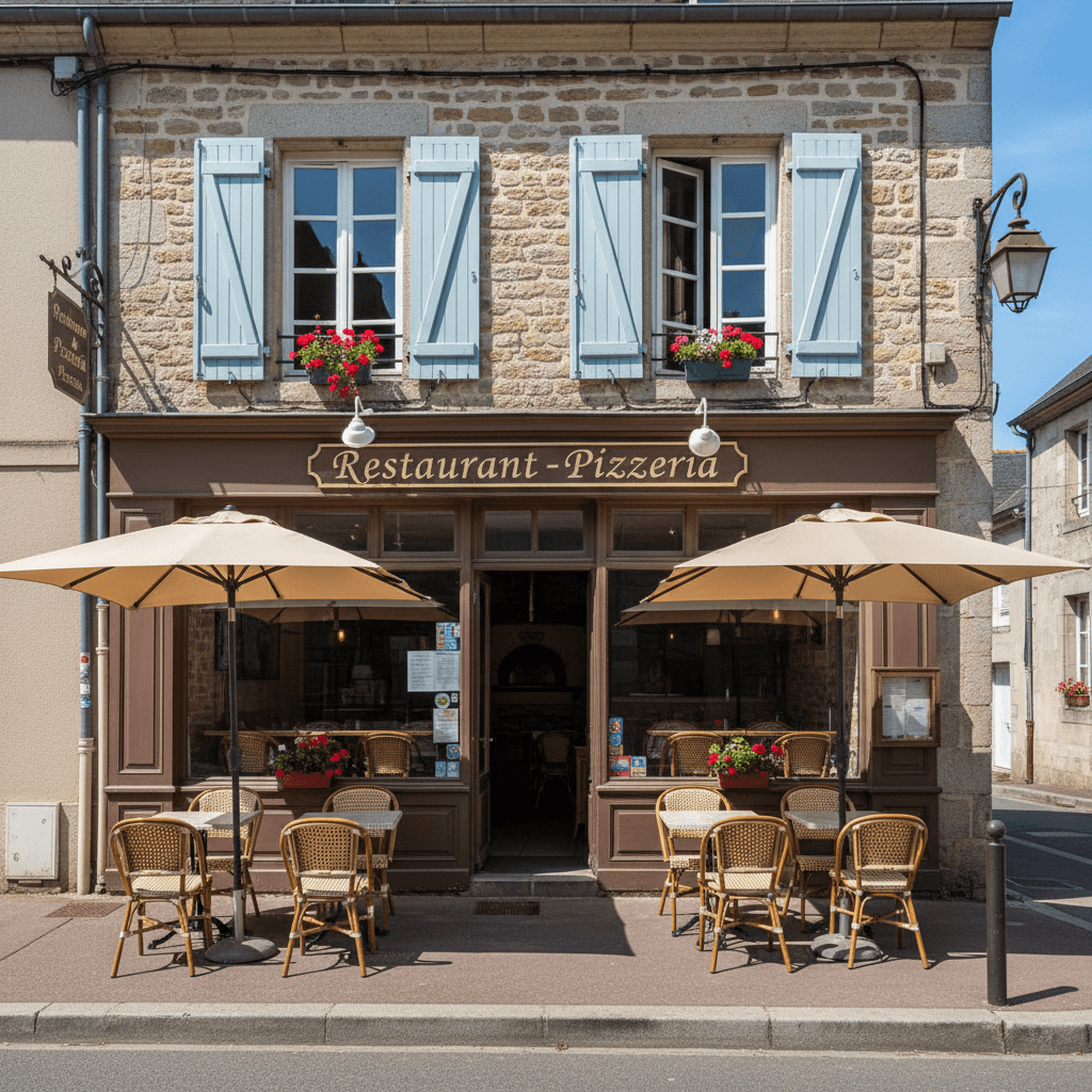 Restaurant 145m² à Loiré : terrasse - licence IV - Image 1
