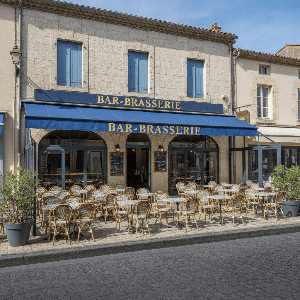 Bar-brasserie 195m² à Gruissan : terrasse - licence IV - Image 1