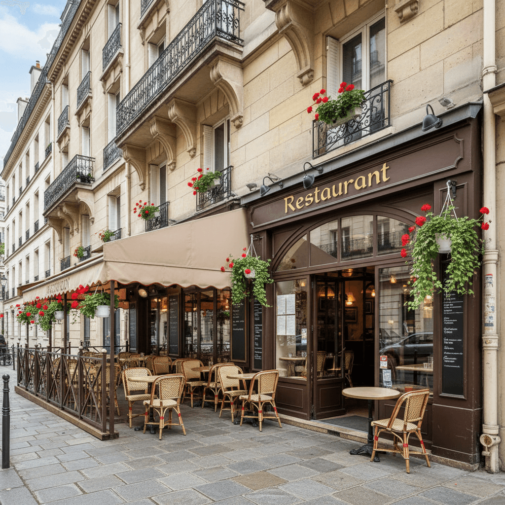 Restaurant clé en main à Paris - 117 m² avec terrasse