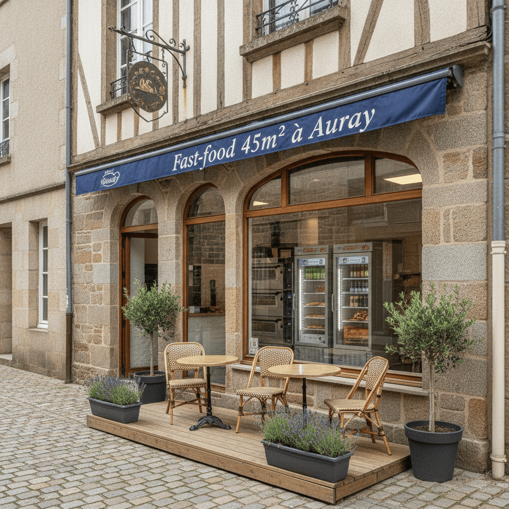Fast-food 45m² à Auray - Image 1