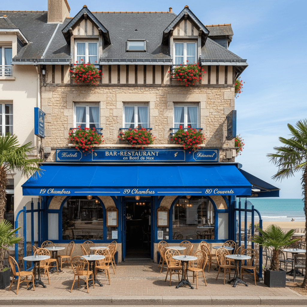 Restaurant à Ouistreham : licence IV - extraction - Image 1