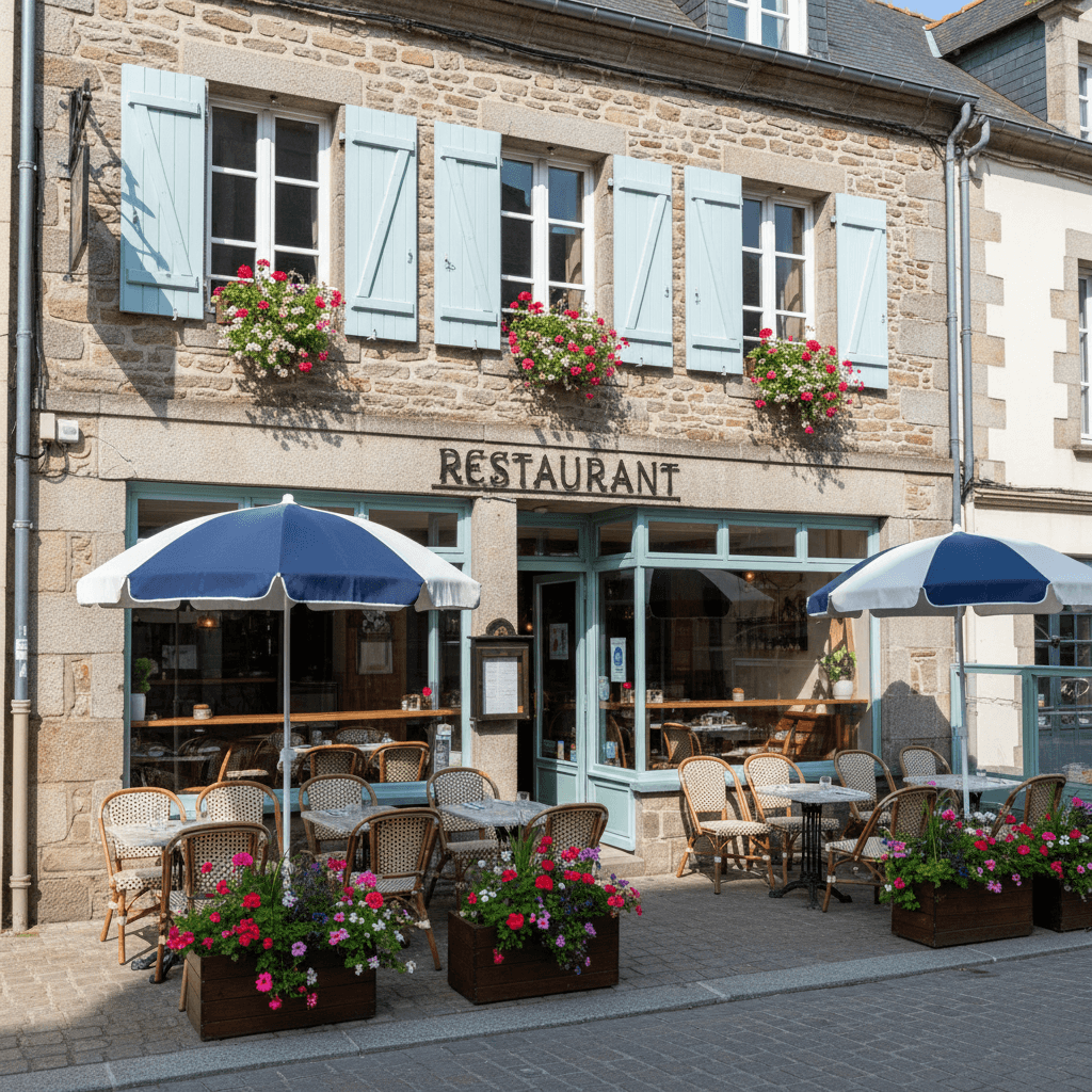 Restaurant : terrasse - extraction - Image 1