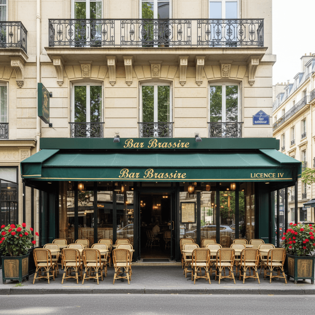 Bar Brasserie Licence IV au Coeur de Paris