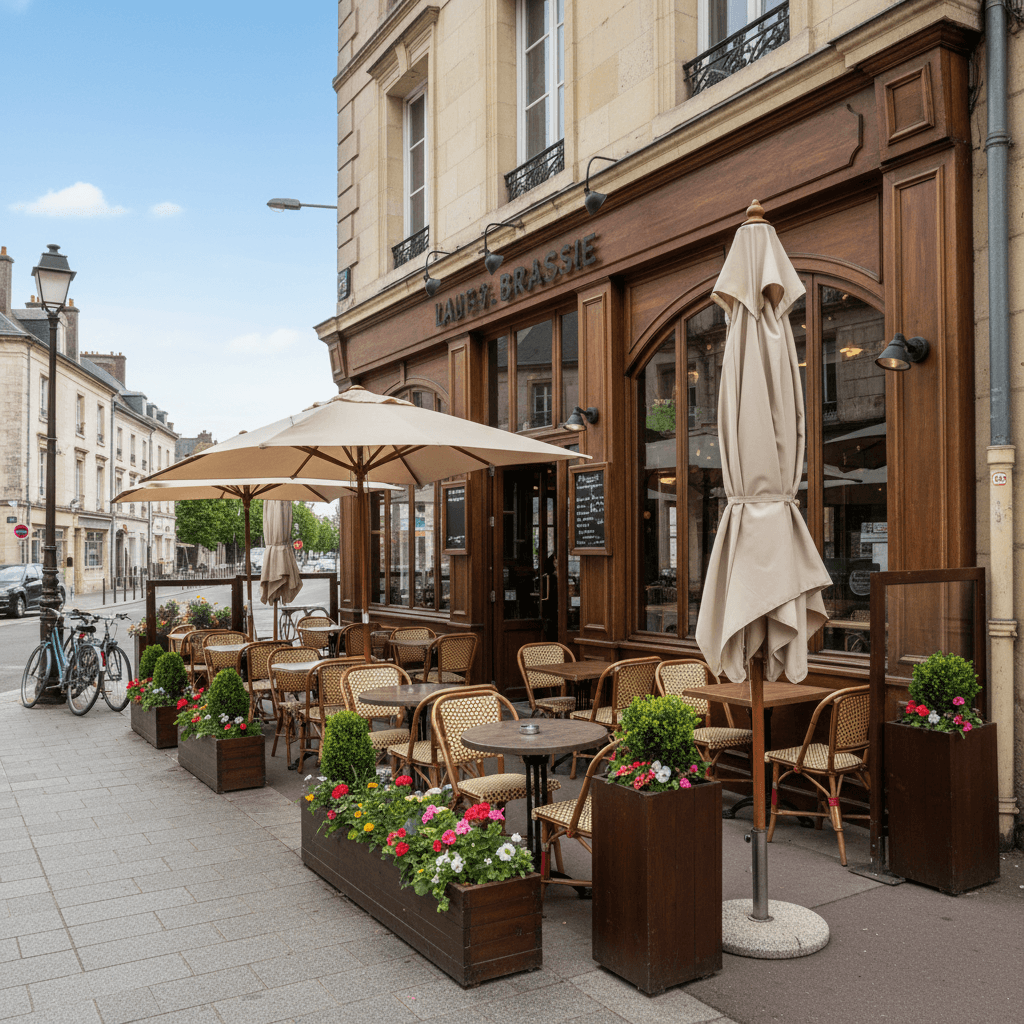Bar-brasserie à Le Mans : terrasse - licence IV - Image 1