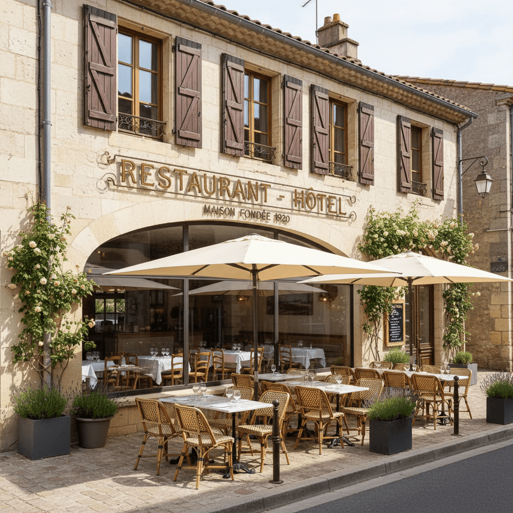 Restaurant 617m² à Tulette : terrasse - licence IV - Image 1