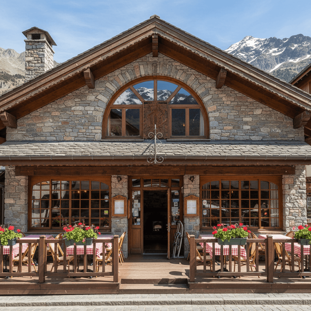 Restaurant 300m² à Font-Romeu-Odeillo-Via : terrasse - licence IV - Image 1