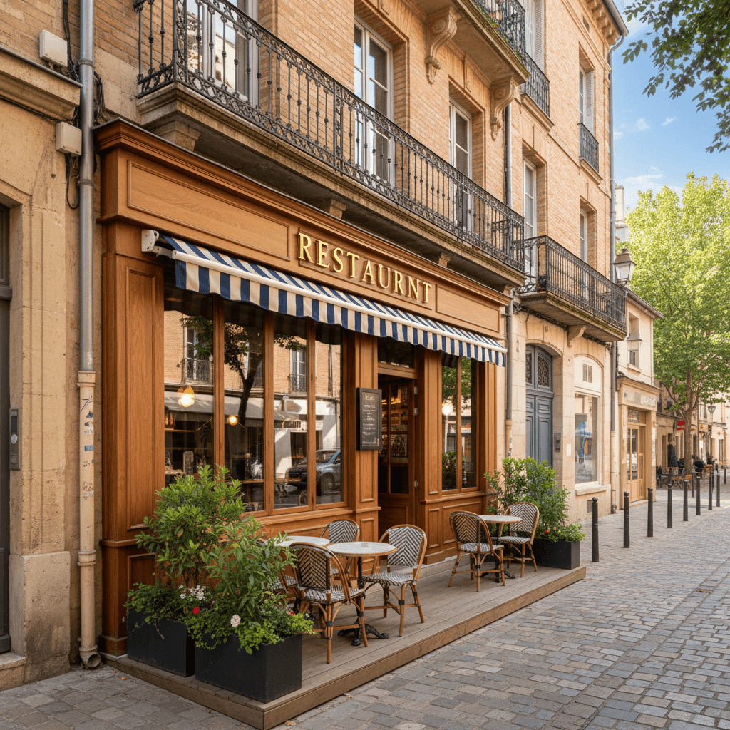 Restaurant à Toulouse : terrasse - licence IV - Image 1