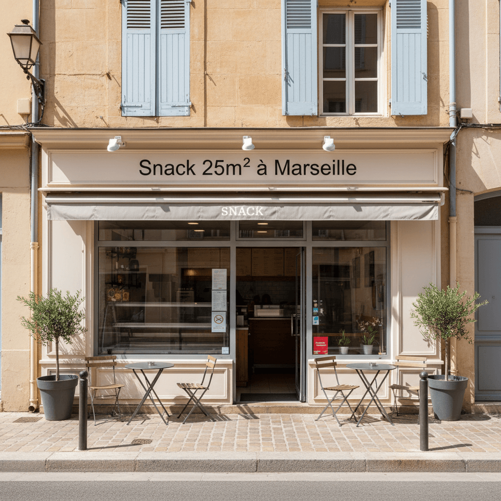 Snack 25m² à Marseille