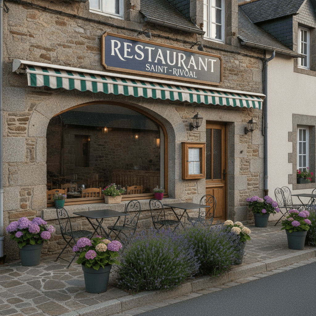 Restaurant 200m² à Saint-Rivoal : terrasse - licence IV - Image 1