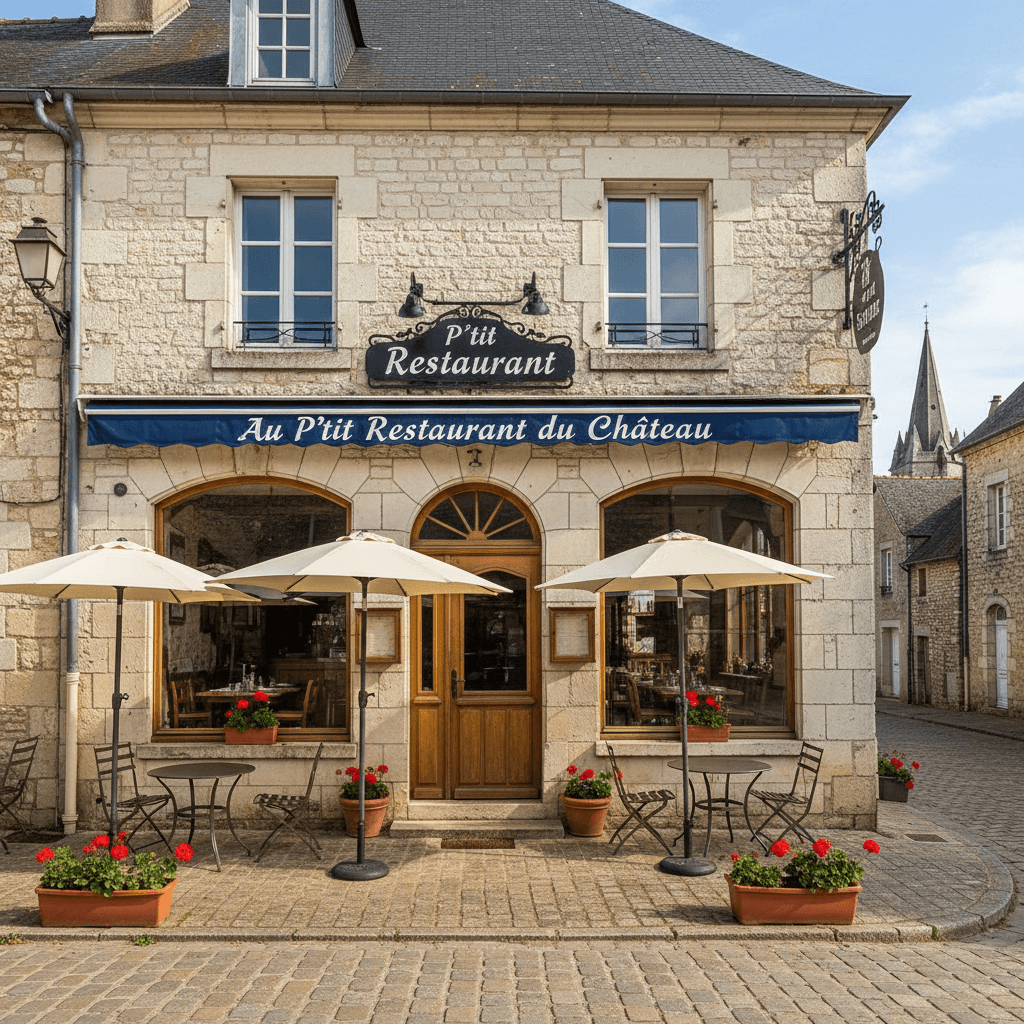 Restaurant 450m² à Soulaire-Et-Bourg : terrasse - licence IV - Image 1