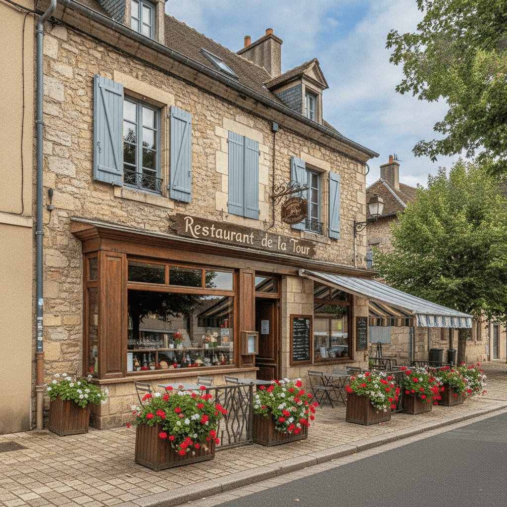 Restaurant 155m² à Crémieu : terrasse - licence IV - Image 1