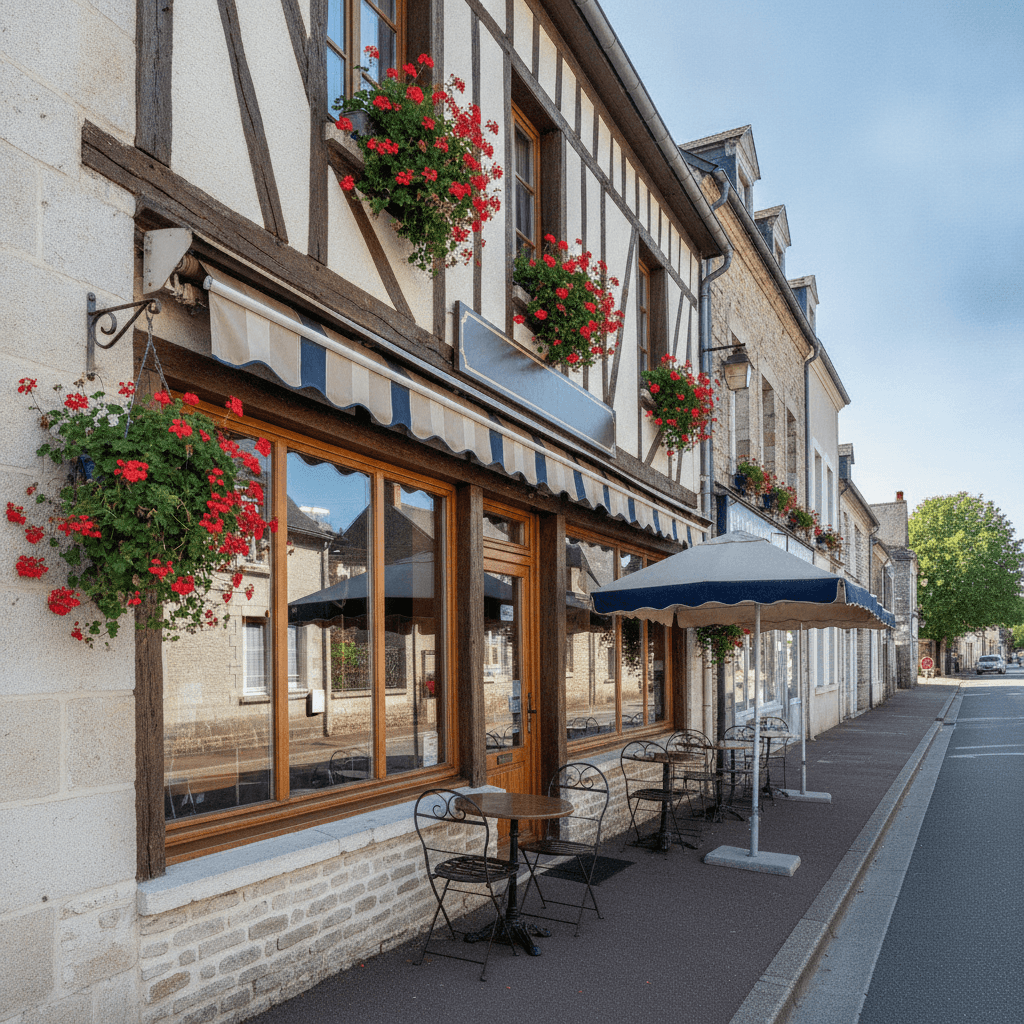 Restaurant 100m² à Rocheservière : terrasse - extraction - Image 1