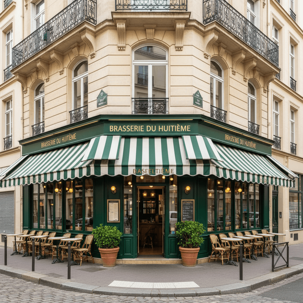 Bar-brasserie 124m² à Lyon : terrasse - licence IV