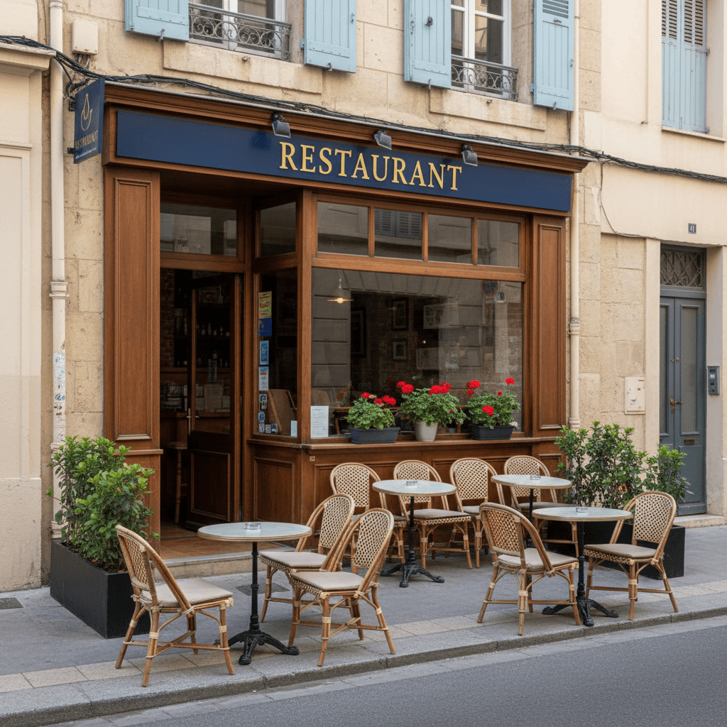 Restaurant 40m² à Marseille : terrasse - licence IV - Image 1