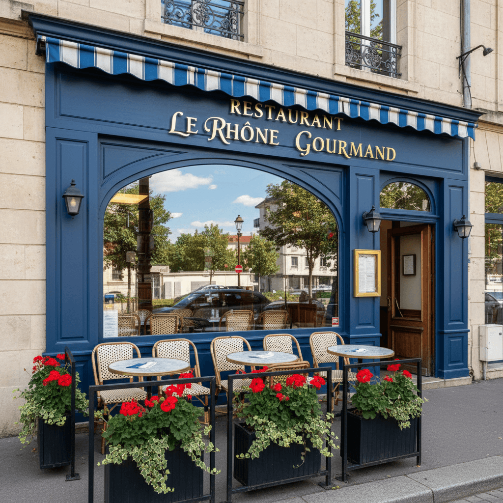 Restaurant 140m² à Villeurbanne : terrasse - licence IV - Image 1