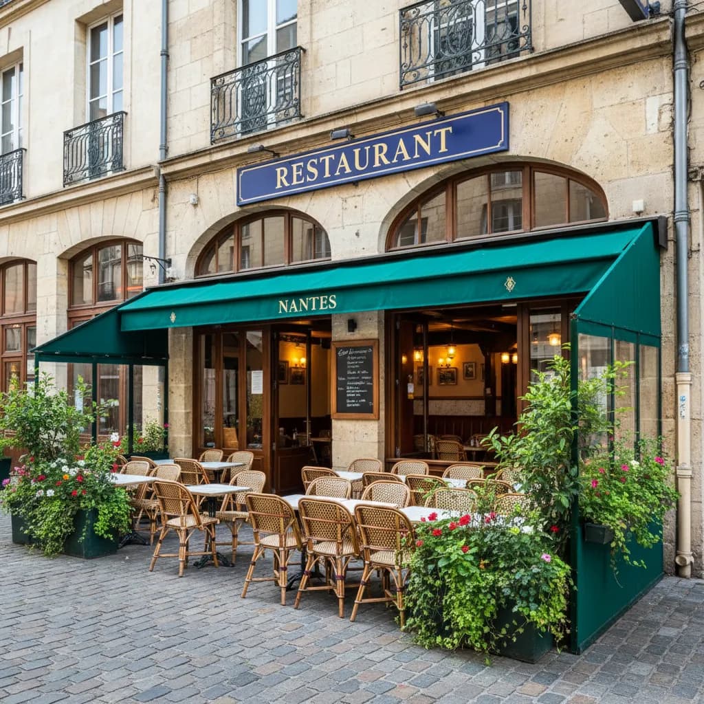 Restaurant 280m² à Nantes : terrasse - licence IV - Image 1