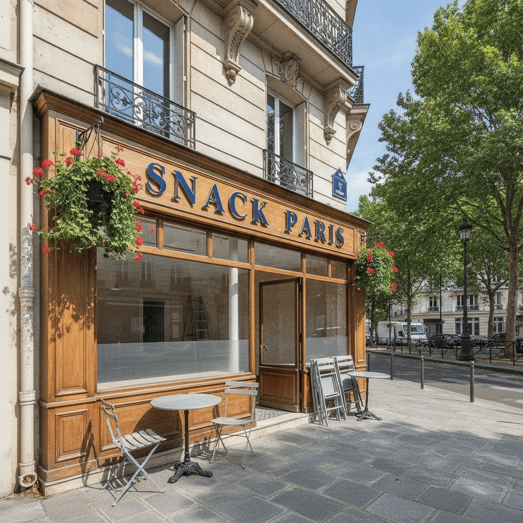 Snack 44m² à Paris