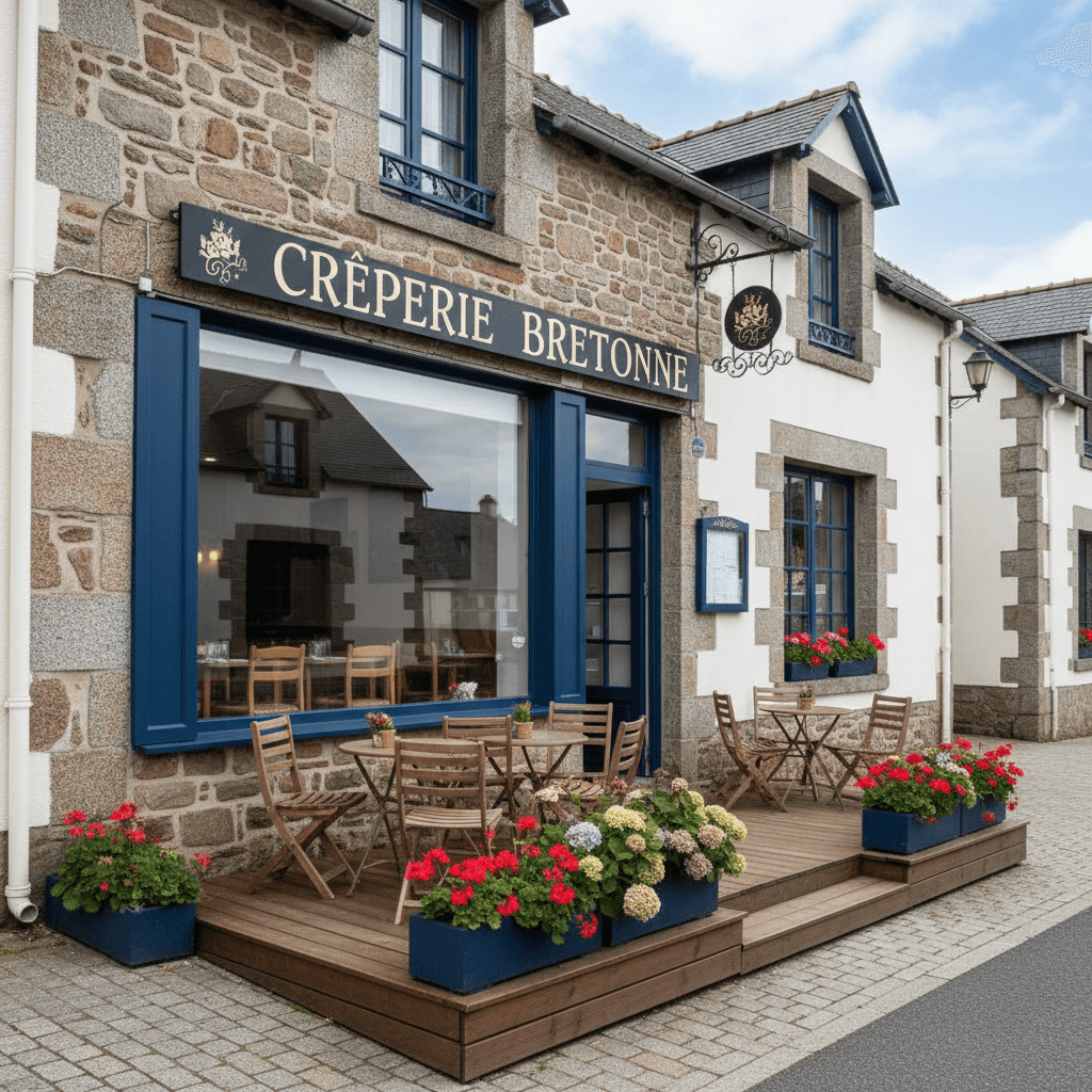 Restaurant 57m² à Perros-Guirec : terrasse - licence IV - Image 1