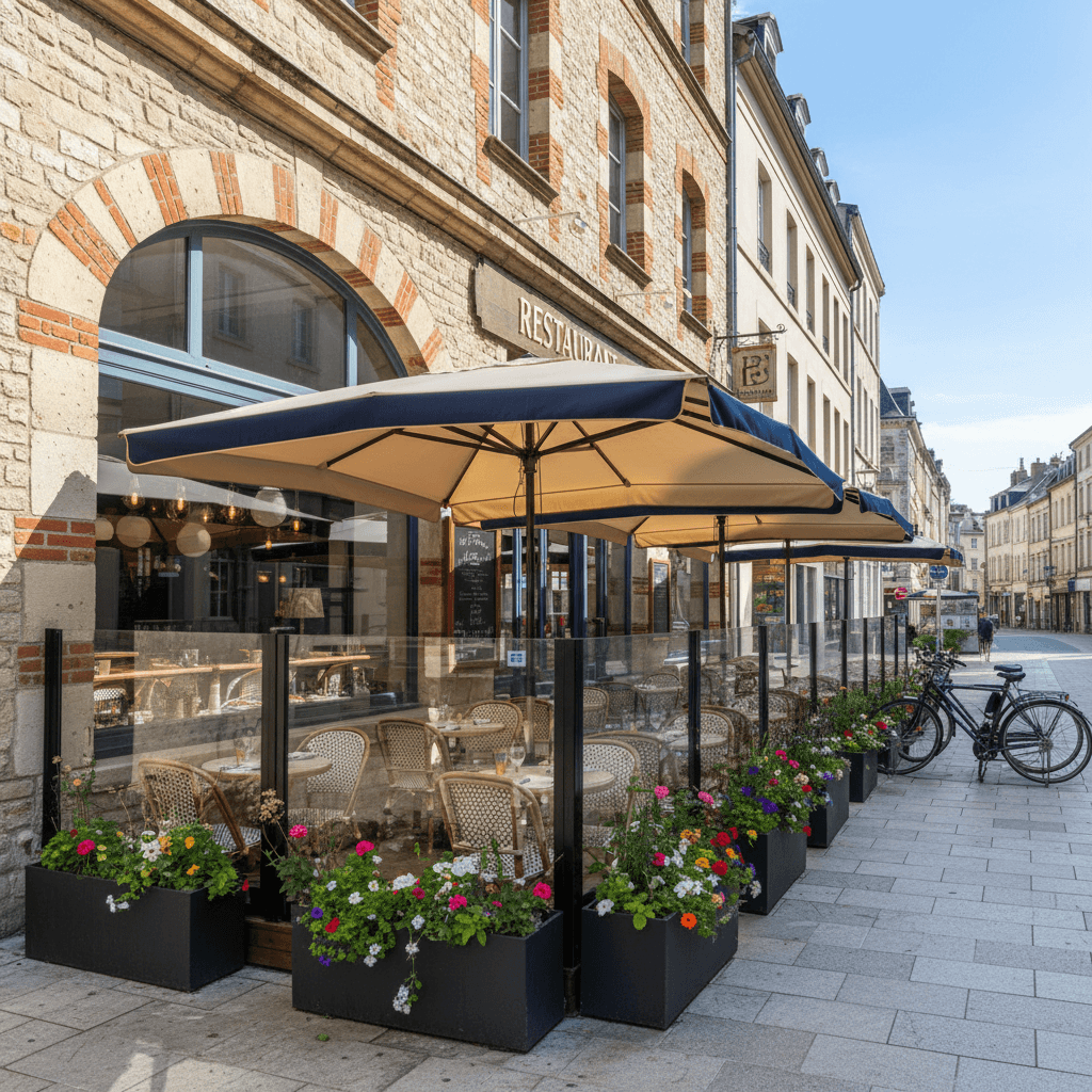 Restaurant 200m² à Limoges : terrasse - licence IV - Image 1