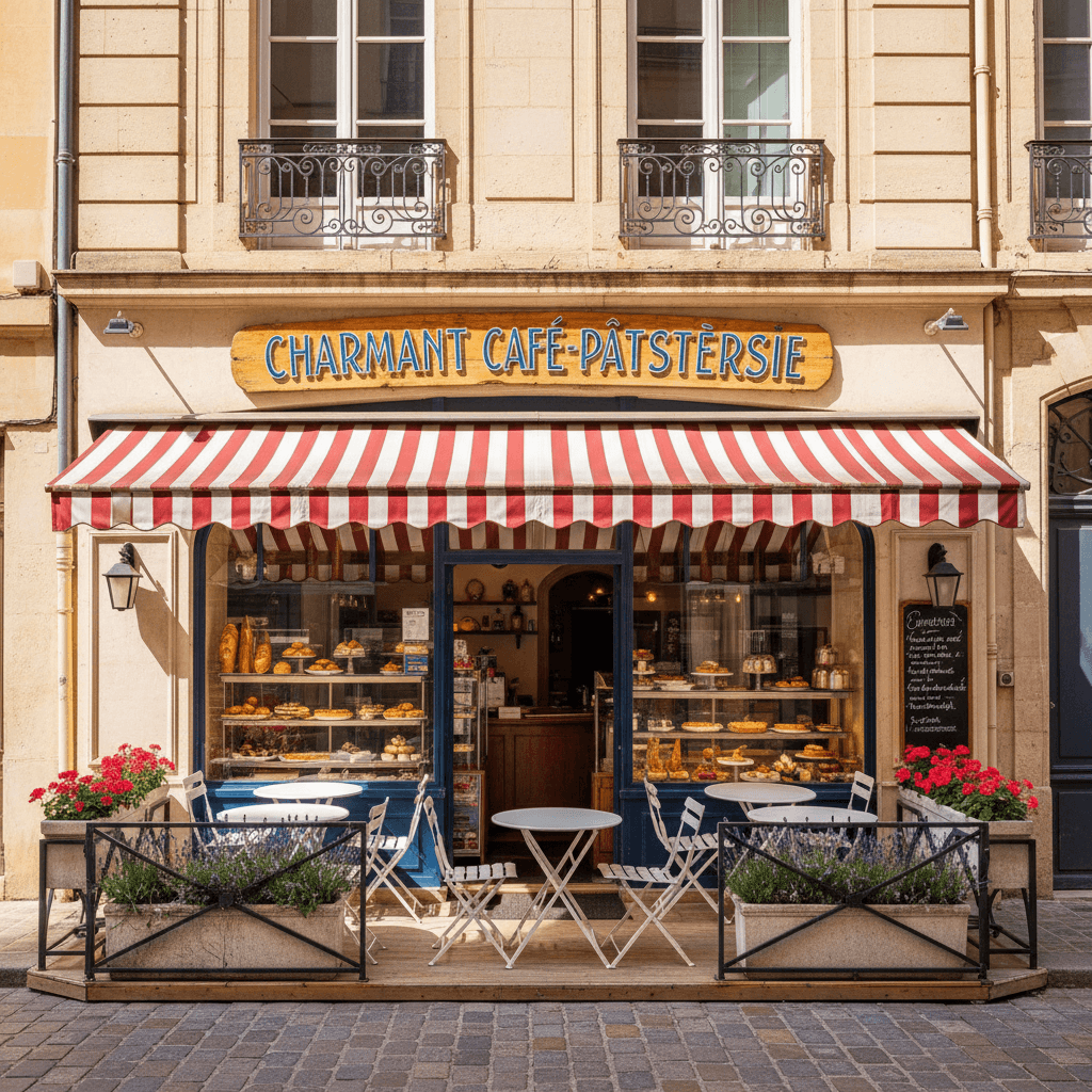 Snack 52m² à Montpellier : terrasse - cuisine équipée