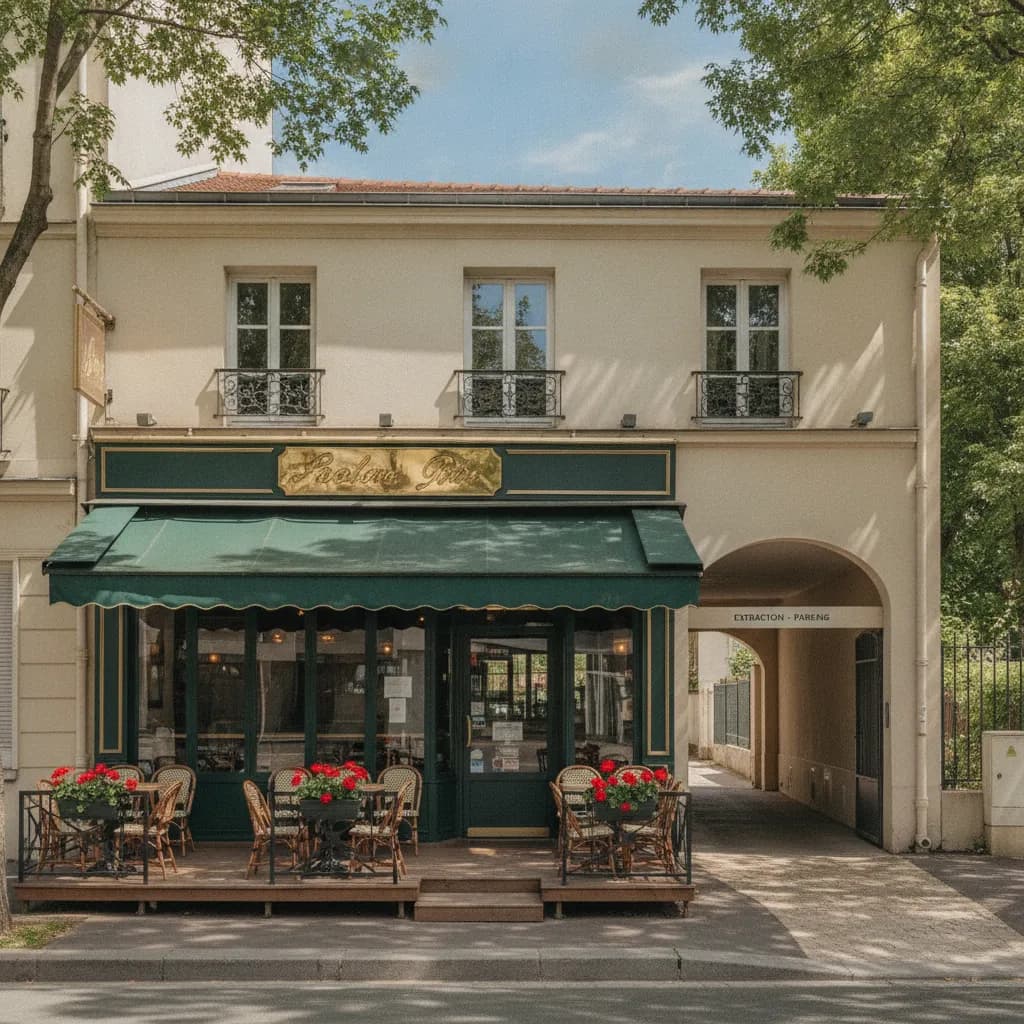 Restaurant 40 couverts à Argenteuil : extraction - parking - Image 1