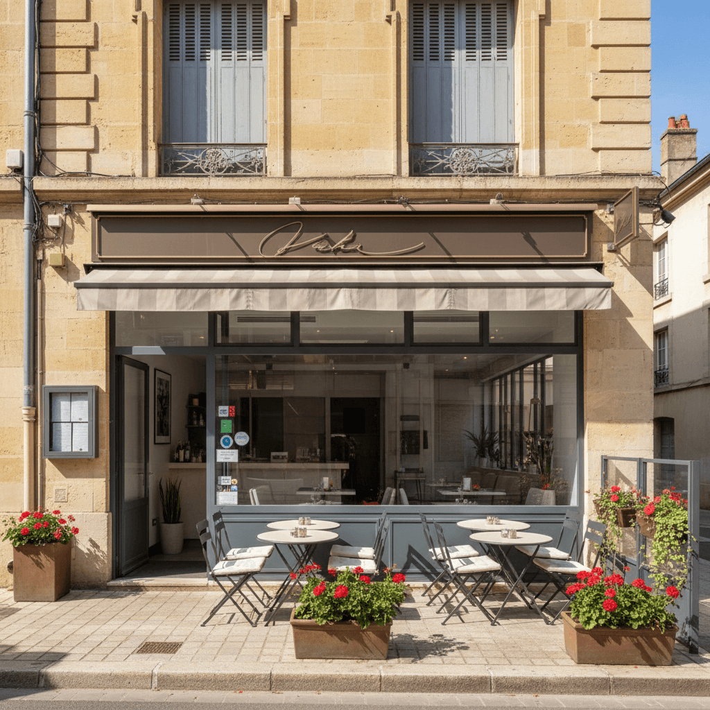 Restaurant 70m² à Bordeaux : extraction