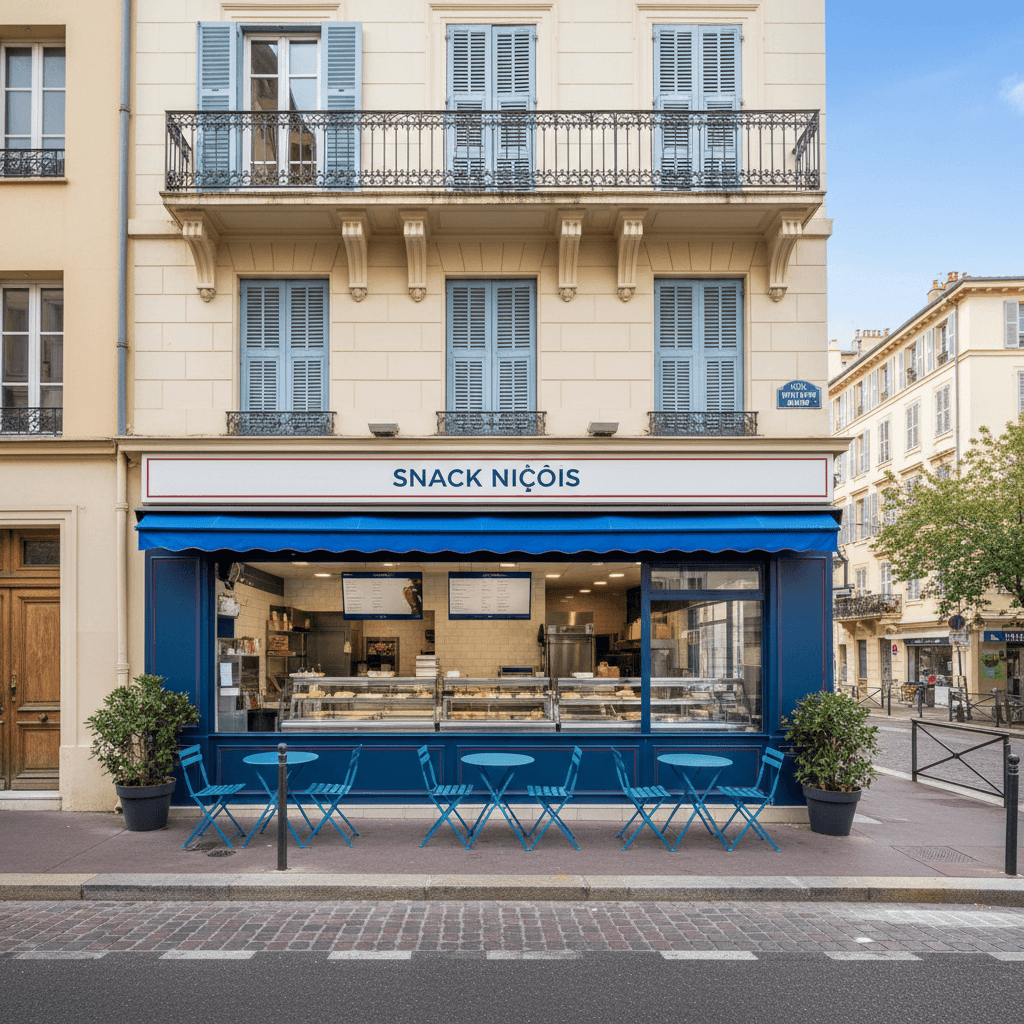 Snack 83m² à Nice