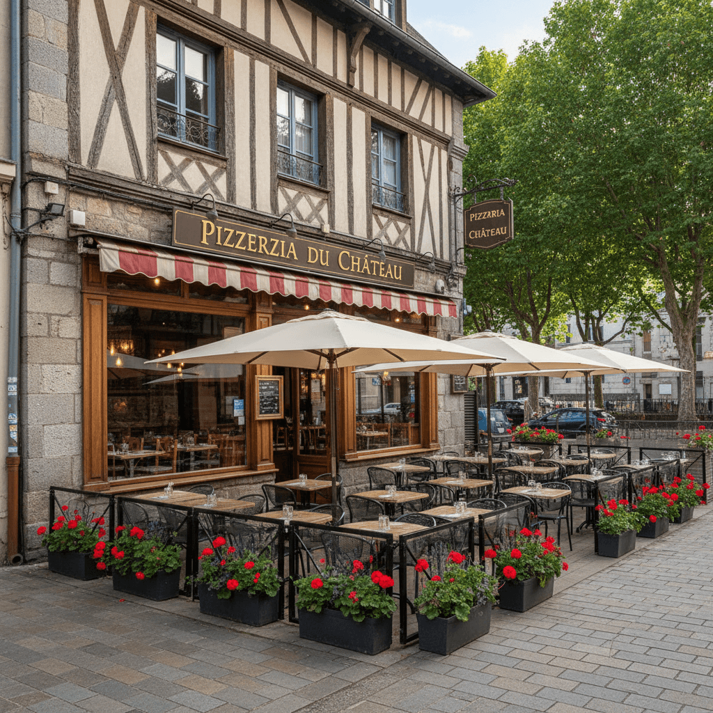 Restaurant à Rouen : terrasse - licence IV