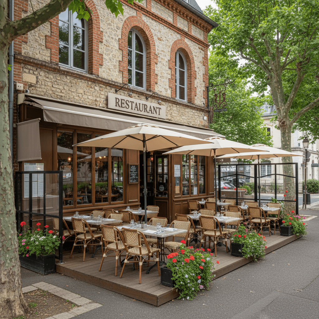 Restaurant à Castanet-Tolosan : terrasse - licence IV - Image 1