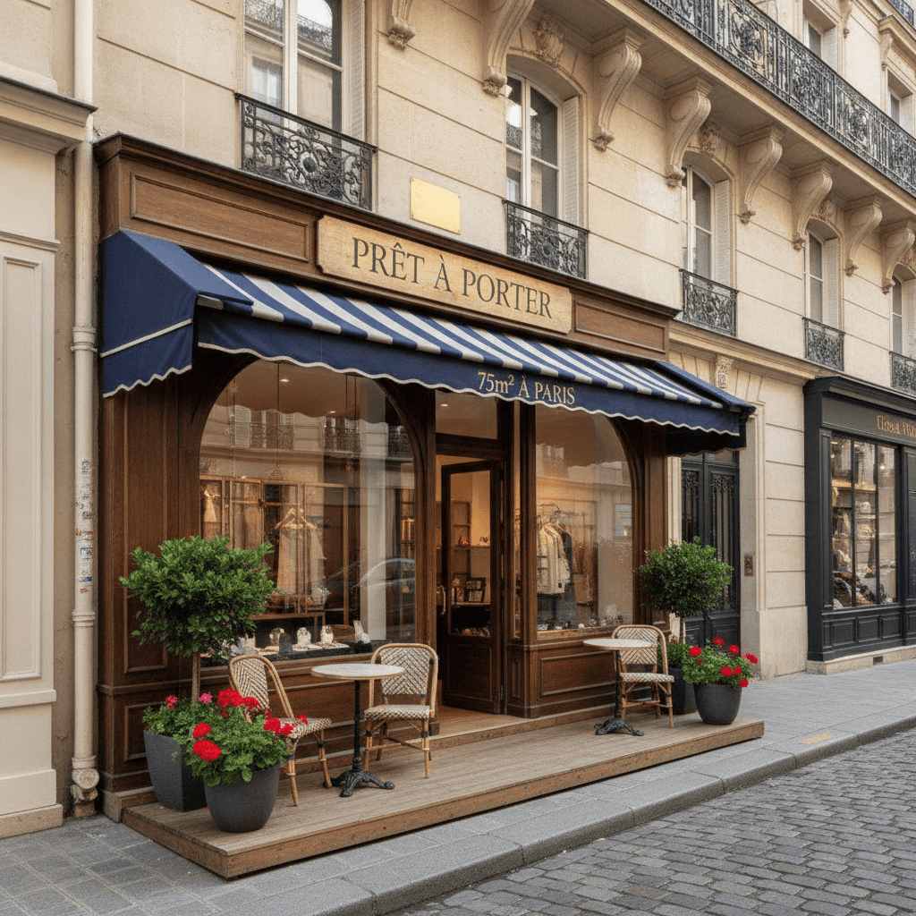 Prêt à porter 75m² à Paris