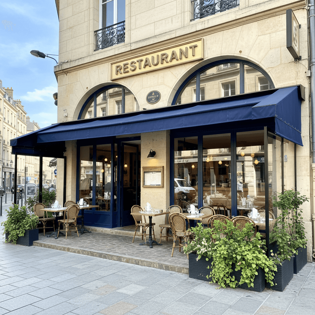Restaurant 150m² à Nantes : terrasse - licence IV